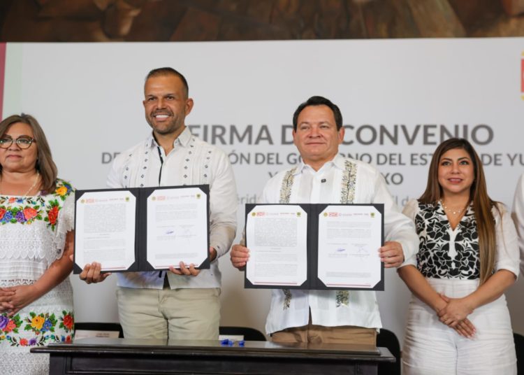 Hace alianza Gobierno de Yucatán con Grupo Oxxo