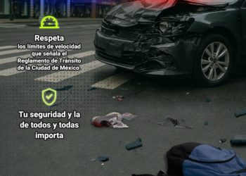 SSC promueve cultura vial en CDMX: obedecer límites de velocidad puede salvar vidas