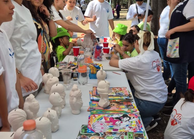Fundación Isabella Reyes realiza actividades recreativas con niñez de bajos recursos