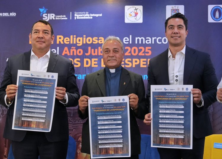 Presenta Felifer Macías la Ruta Religiosa Peregrinos de la Esperanza