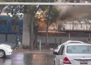 Implementan servicio provisional tras cortocircuito en estación La Noria del Tren Ligero