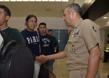 Llegan 172 cadetes y elementos de la tripulación del Buque Escuela Velero “Cuauhtémoc” al puerto de Veracruz