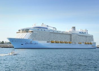 Ovation of the Seas, el crucero más grande que llegará a Ensenada, será recibido por Hutchison Ports ECV