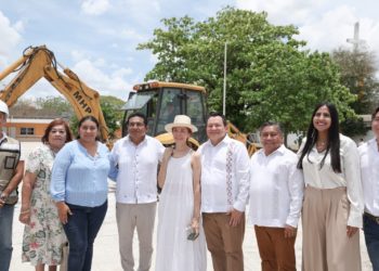 Gobierno del Renacimiento Maya construye un nuevo domo para beneficiar a estudiantes de la primaria “Juan Crisóstomo Cano y Cano”