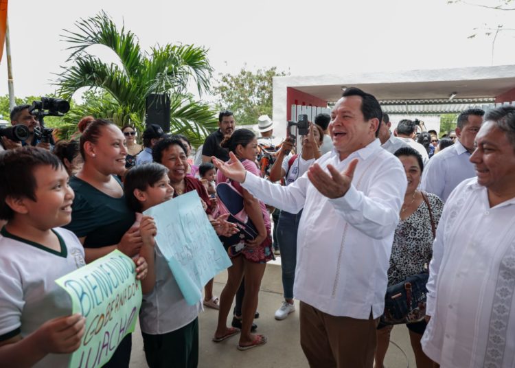 Gobierno del estado construye la nueva Escuela Secundaria Federal número 17 “Roger Hervé Aguilar Salazar” en Kanasín