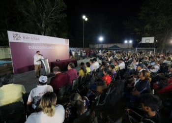 El Gobierno del Renacimiento Maya atiende las necesidades de la población en Comisaría Meridana de Cholul