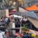 Se desploma muelle de restaurante en Tequesquitengo y caen 30 personas al agua
