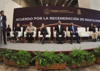 Presenta Isaac Montoya el Acuerdo por la Regeneración de Naucalpan