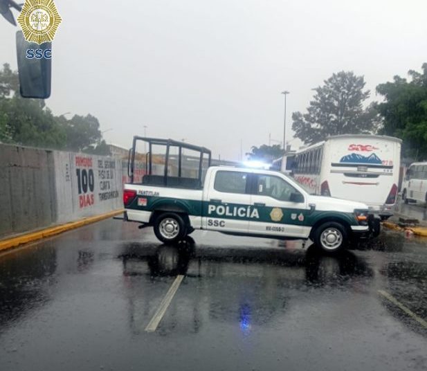 Activan alerta amarilla por lluvias fuertes y granizo en 10 alcaldías de la CDMX