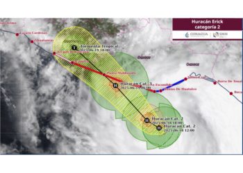 Preparados los tres órdenes de gobierno en Oaxaca y Guerrero ante el arribo del huracán Erick