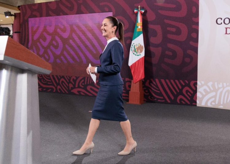 Constitución da preferencia a mujer para presidir la Corte, asegura Claudia Sheinbaum