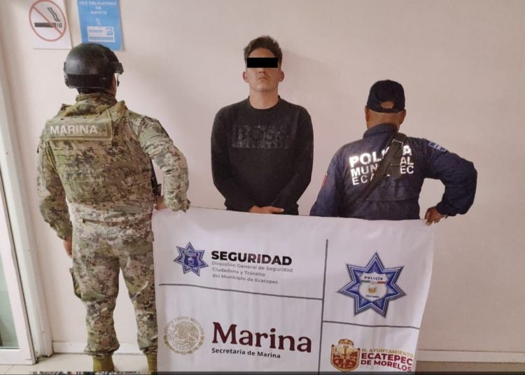 Policía de Ecatepec y Marina detienen a integrantes del grupo “Los Masse”