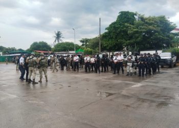 Mediante Operativo Sable se logran 70 detenciones de objetivos prioritarios en Juchitán de Zaragoza