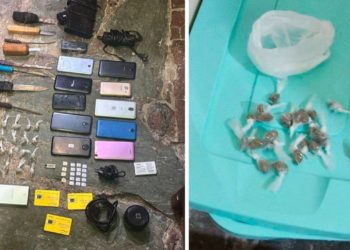 Realiza SSP operativo de revisión en el penal de Acatlán, Puebla