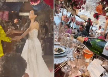 Así fue la lujosa boda de la diputada morenista Grace Palomares