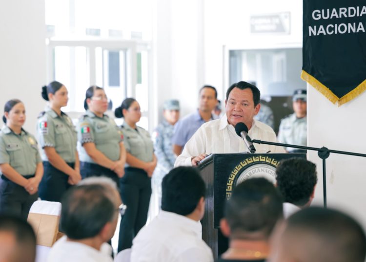 Yucatán y Guardia Nacional reafirman compromiso conjunto