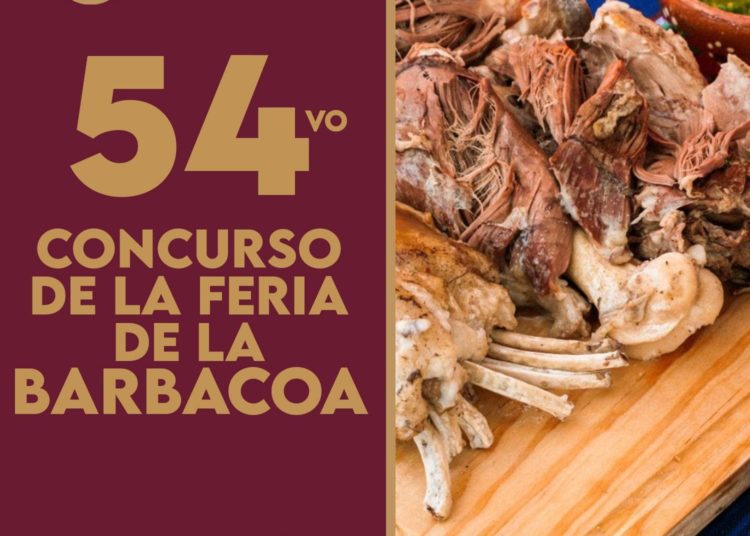 Se celebrará el 54° Concurso de Barbacoa en el marco de la Feria Actopan 2025