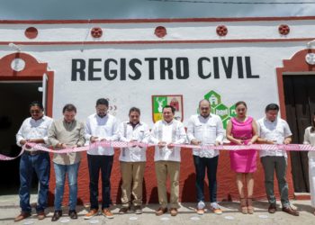 Gobierno de Yucatán reabre Registro Civil en Tahmek