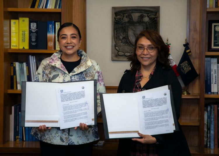 Formalizan colaboración UNAM y Guadalupe Victoria; apuestan por una Cultura de Paz