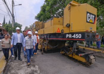 Gobierno de Pedro Rodríguez sigue cumpliendo a los atizapenses con el inicio de obra de repavimentación de calle Real de la Hacienda