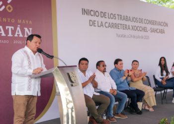 Inicia reconstrucción de la carretera Xocchel–Sahcabá