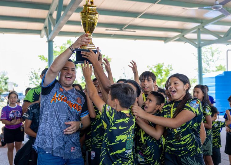 Encabeza alcalde de Delicias premiación de torneo Intercolonias y fortalece el tejido social a través del deporte
