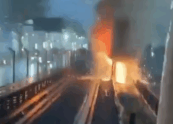 Reportan explosión en vías cercanas a estación San Antonio Abad del Metro