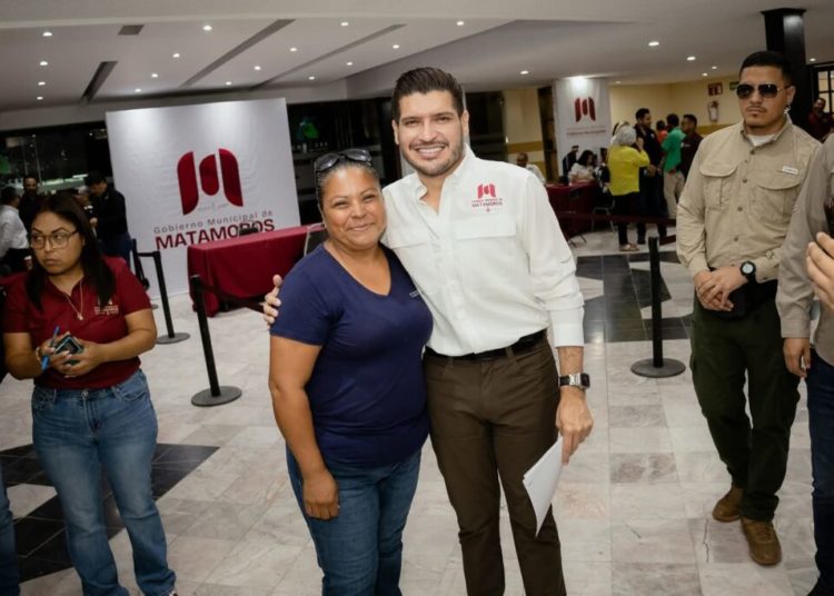 Alcalde de Matamoros encabeza jornada de atención directa en audiencias públicas