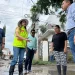 Supervisa alcaldesa de Silao fraccionamiento El Faro, ante fuertes lluvias