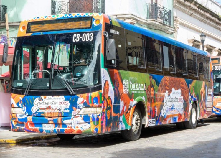 Moviliza BinniBus a más de 100 mil personas durante Julio, mes de la Guelaguetza 2025