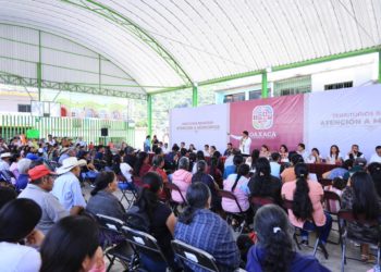 Asegura Gobierno de Oaxaca acceso al agua potable en San Miguel Ahuehuetitlán