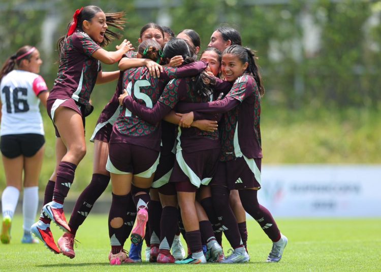 Representativo de México Sub-15 se corona campeona de la Supercopa Femenil 2025
