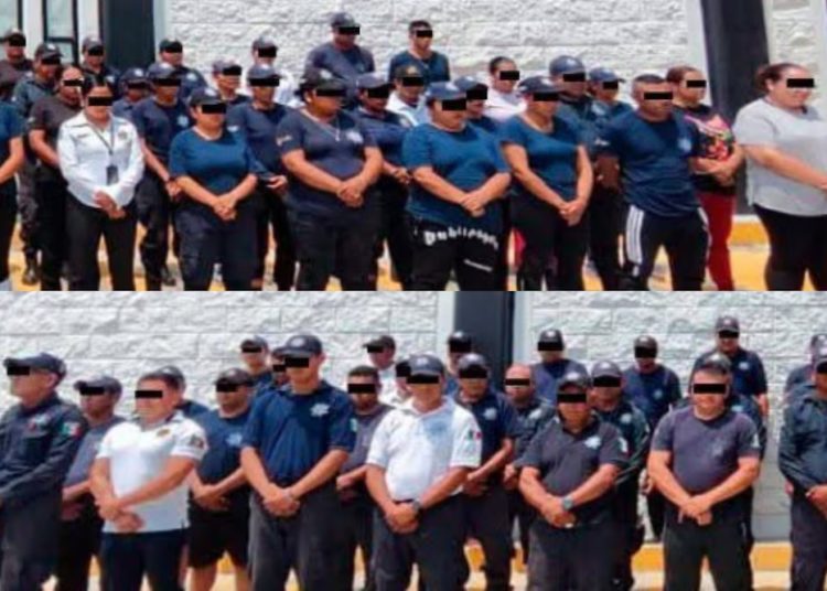 Caen 59 policías de Cintalapa, Chiapas, por presuntos vínculos con la delincuencia organizada