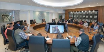 Encabeza Pedro Rodríguez reunión de trabajo entre Atizapán, Izcalli y Nicolás Romero para la prevención de inundaciones en colonias cercanas a la presa El Ángulo