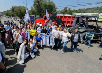 Gobierno de Pedro Rodríguez sigue cumpliendo a más familias de Atizapán de Zaragoza, con la rehabilitación integral del Boulevard Calacoaya