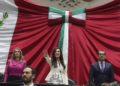 Kenia López Rabadán asume la presidencia de la Mesa Directiva de la Cámara de Diputados
