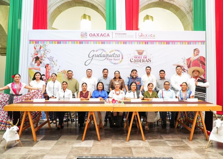 Anuncia Sectur Oaxaca el Festival del Mole de Caderas 2025 y la Guelaguetza Ñuu Savi