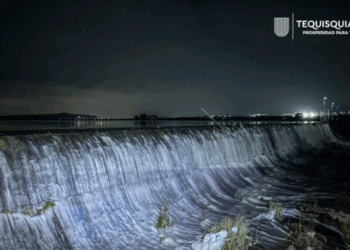 Desbordamiento de presa inunda el municipio de Tequisquiapan, Querétaro