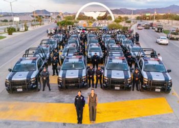 Fortalece Milena Quiroga seguridad en La Paz con entrega de 21 patrullas nuevas