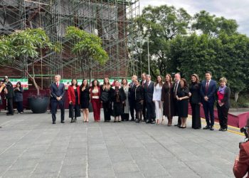 Recibe Cámara de Diputados Primer Informe de Claudia Sheinbaum