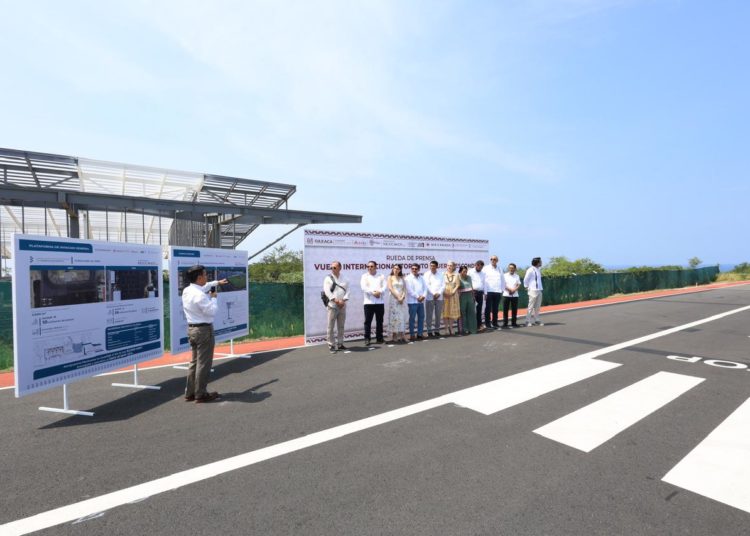 Inauguran nueva infraestructura del Aeropuerto Internacional de Puerto Escondido