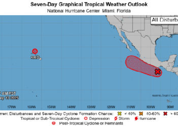 Ocasionará onda tropical en Pacífico lluvias intensas en municipios costeros de Oaxaca