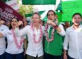 Estefanía Mercado y Gino Segura refuerzan proyectos para Quintana Roo desde Solidaridad y el Senado