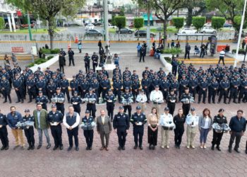 Gobierno de Pedro Rodríguez sigue creciendo en seguridad con nuevos uniformes y equipos de radiocomunicación de alta tecnología