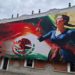 Gasta Tlaxcala casi 400 mil pesos en murales patrios mal hechos, con héroes con seis dedos y águila estadounidense