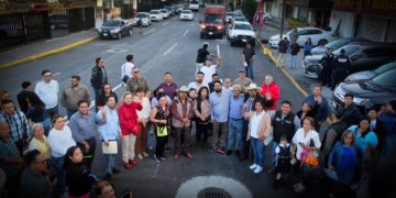 Entrega alcalde de Naucalpan rehabilitación del Paseo de los Mexicas
