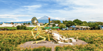 Arranca la quinta edición del Valle de Catrinas en el municipio de Atlixco