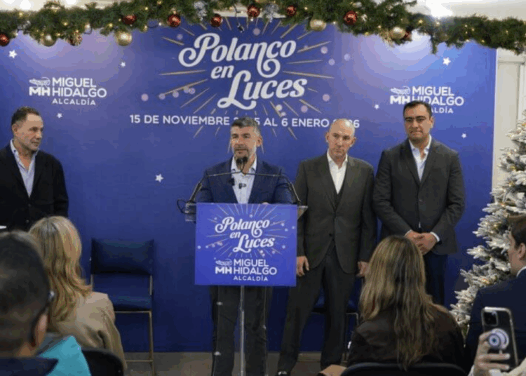 Anuncian Tabe y restauranteros ‘Polanco en Luces’ para arrancar época navideña