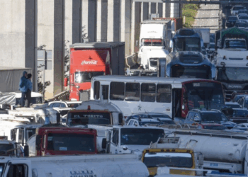 Transportistas suspenden megabloqueo en Ciudad de México