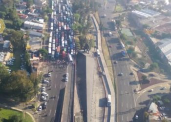 Amenazas transportistas con megabloques en carreteras que confluyen a la CDMX